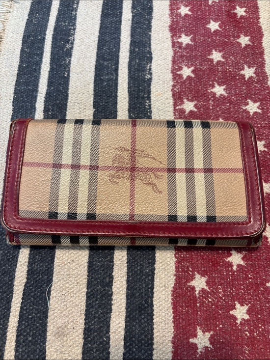 Burberry Handbags - Burberry Check Continental Wallet